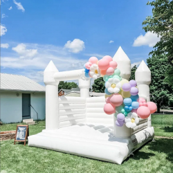 White Bounce House 13x13