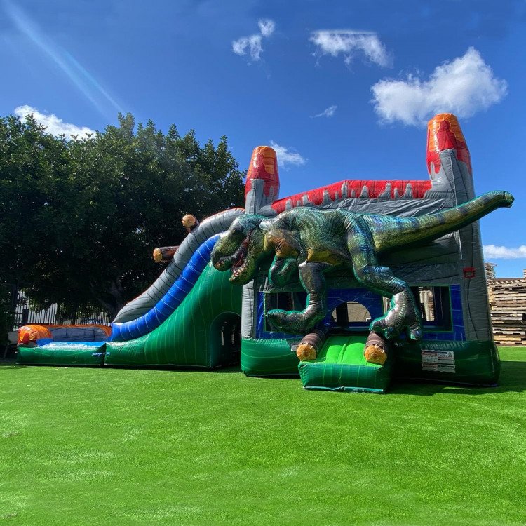 T-Rex Dinosaur Waterslide Combo